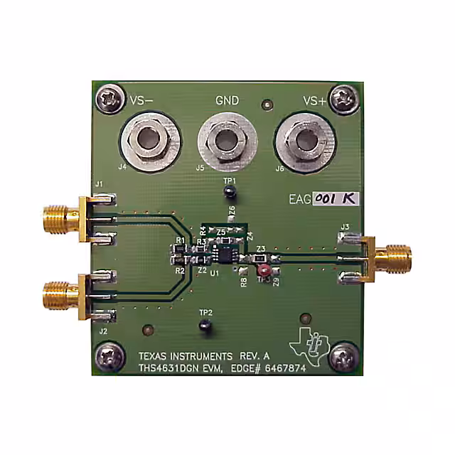 THS4631DGNEVM Texas Instruments  Cartes d'évaluation - Amplificateurs opérationnels